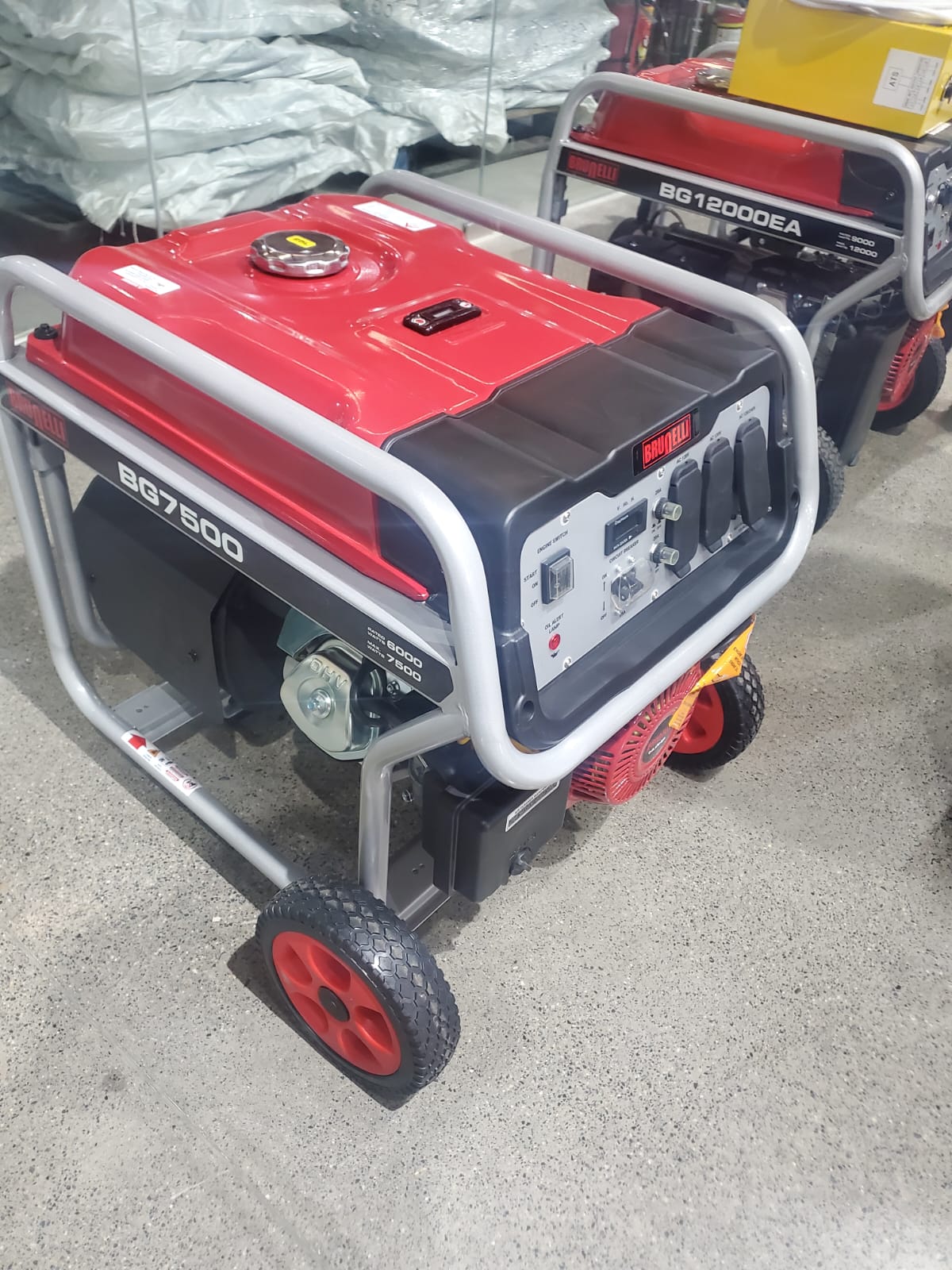 GENERADOR A GASOLINA BRUNELLI DE 7.5 KW