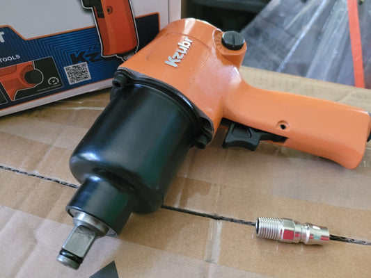 PISTOLA DE IMPACTO KZUBR DE 1/2 (MEDIA) PULGADA CON 650 DE TORQUE