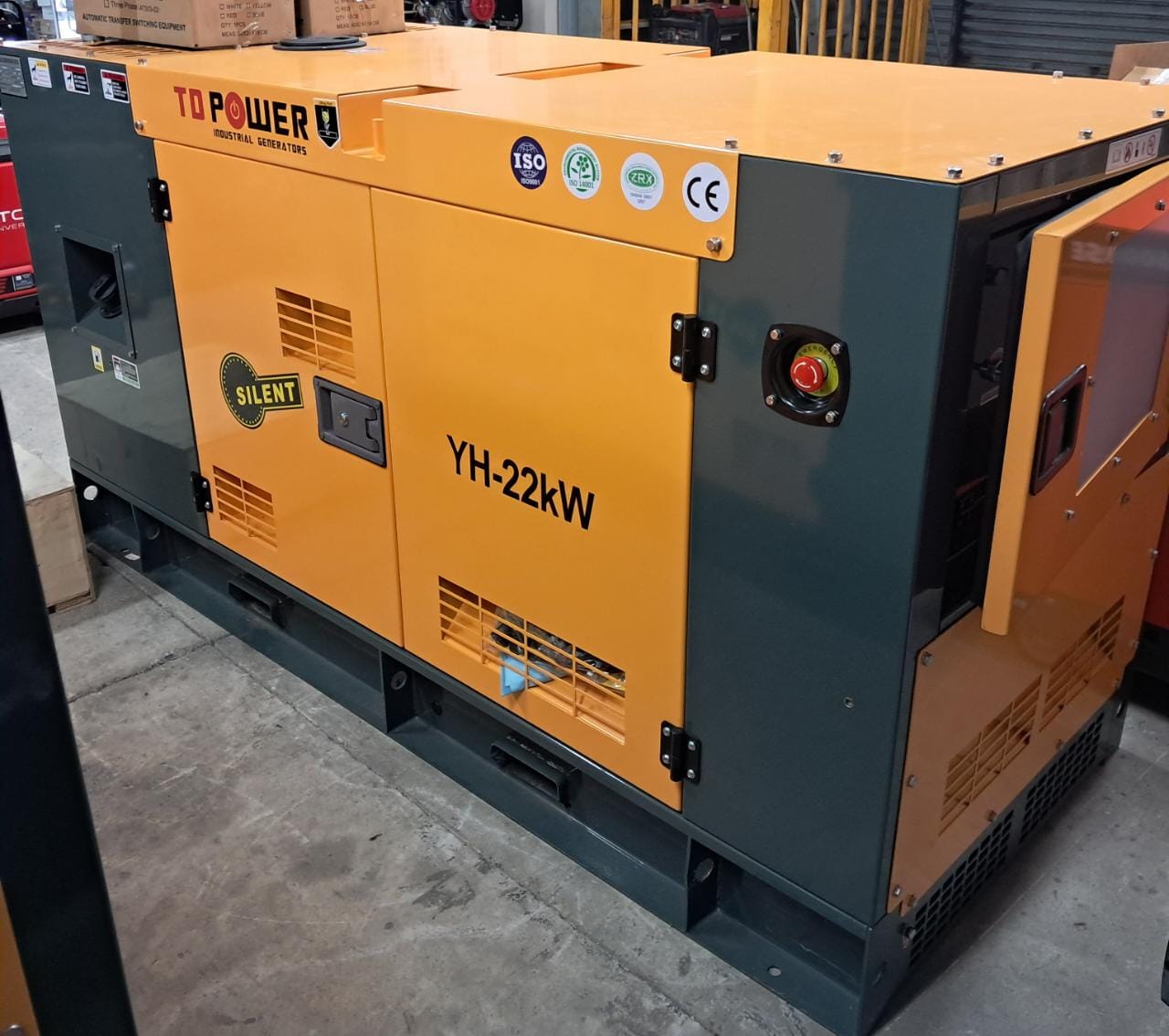 GENERADOR DIESEL DE 22 KW