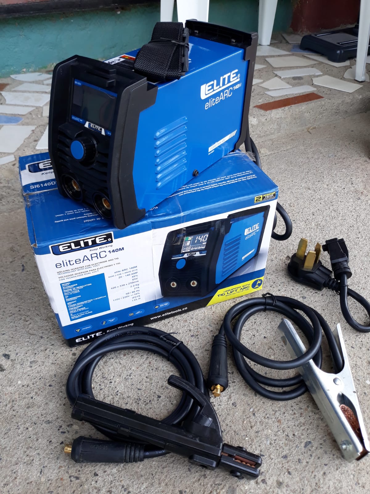 SOLDADORA ELITE DE 140 AMPERIOS