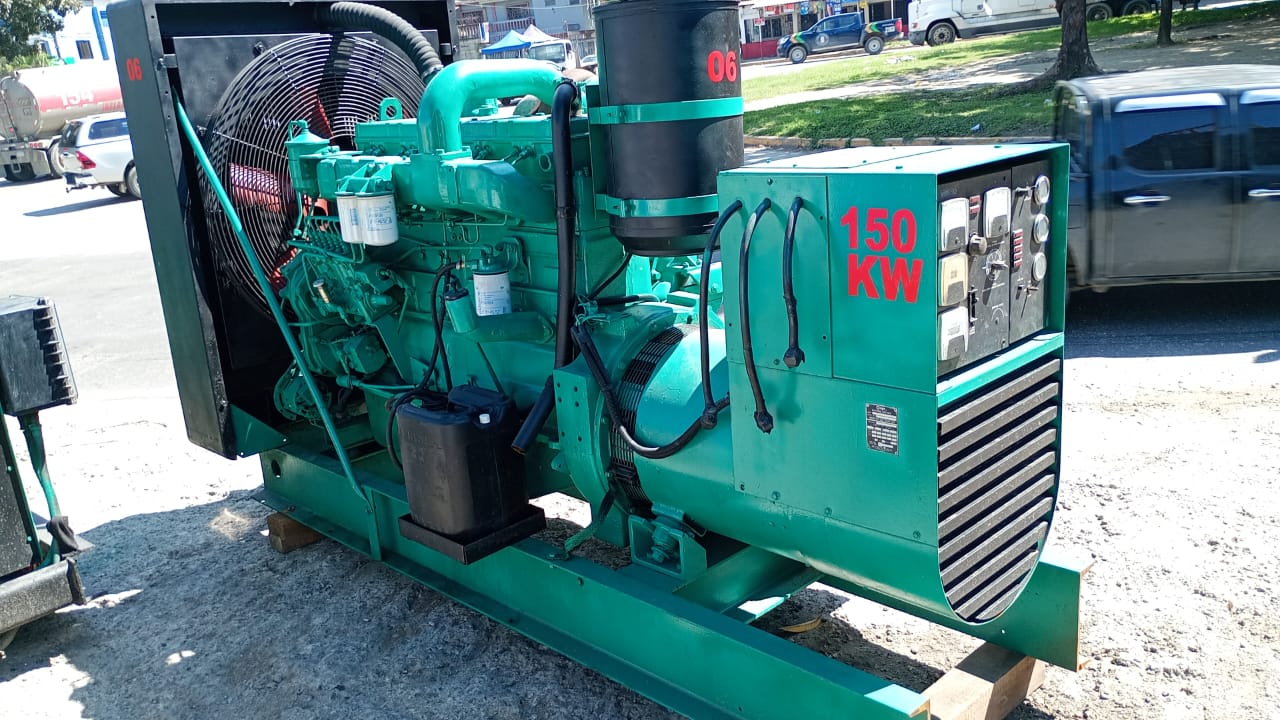 GENERADOR DIESEL DE 150 KW