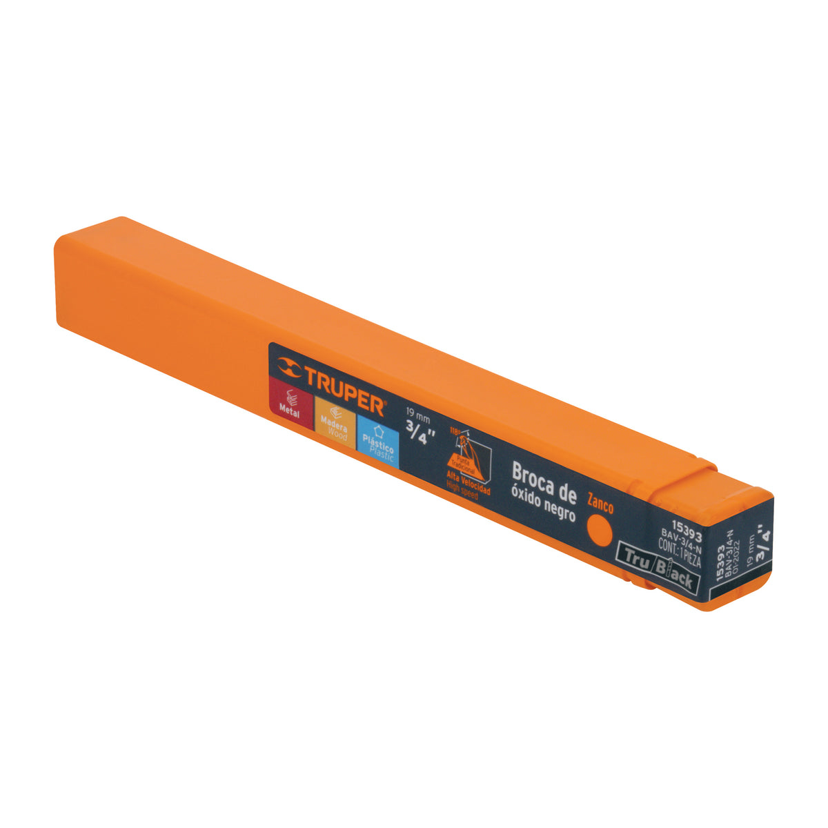 BROCA PARA HIERRO-MADERA-PVC 3/4 TRUPER