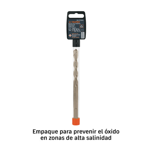 BROCA TRUPER SDS PLUS DE 7/16 PULGADAS PARA CONCRETO