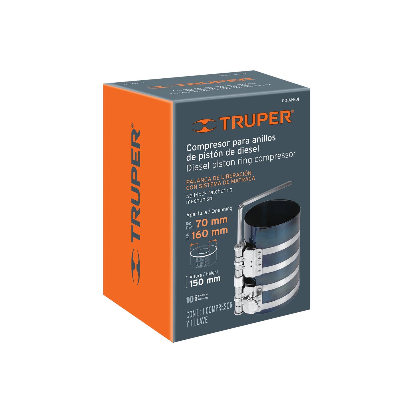 COMPRIMIDOR ANILLOS DIESEL CO-AN-DI TRUPER