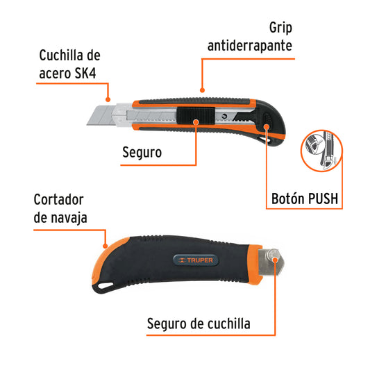 CUCHILLA PARA TAPICERO 7 CUT-7X TRUPER