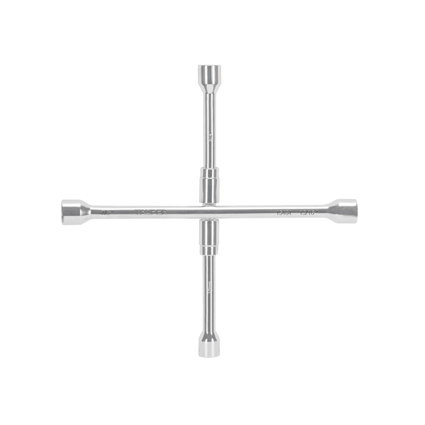 LLAVE RUEDA CRUZ TRUPER 3/4X13/16X7/8X17MM