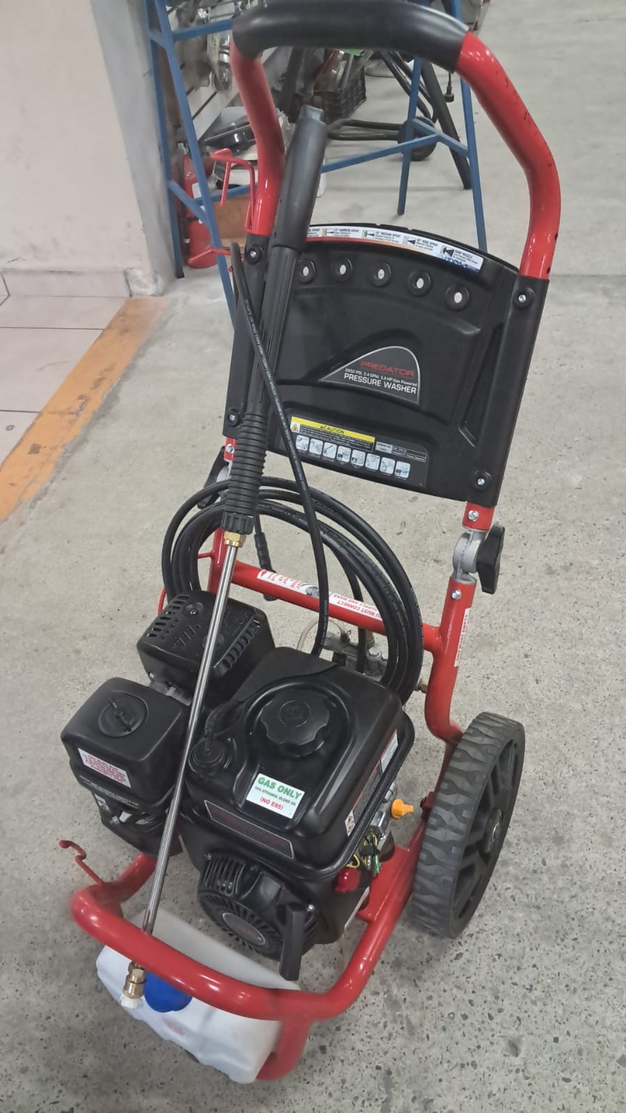 HIDROLAVADORA PREDATOR DE 2650 PSI