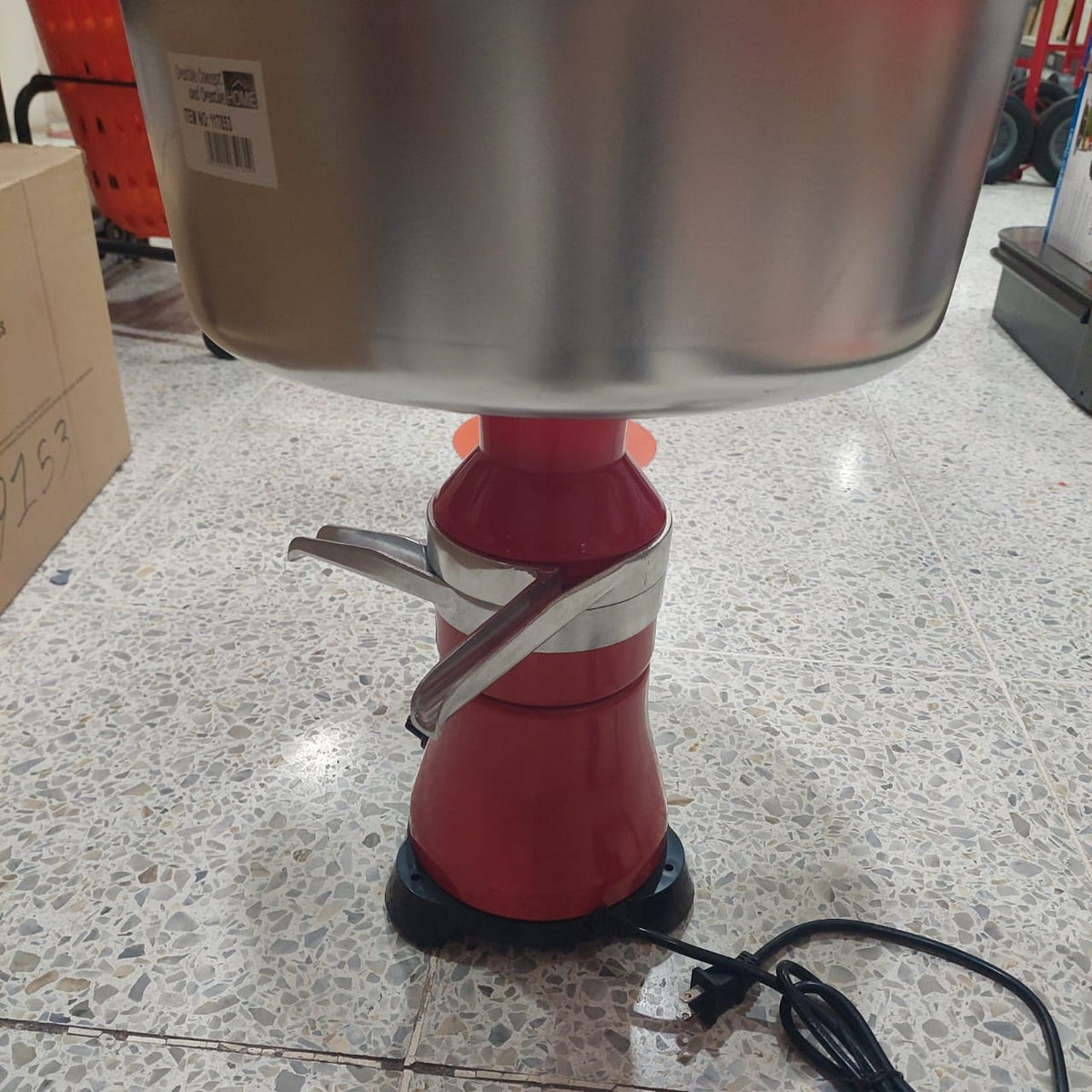 DESCREMADORA DE LECHE DE 100 LITROS X HORA