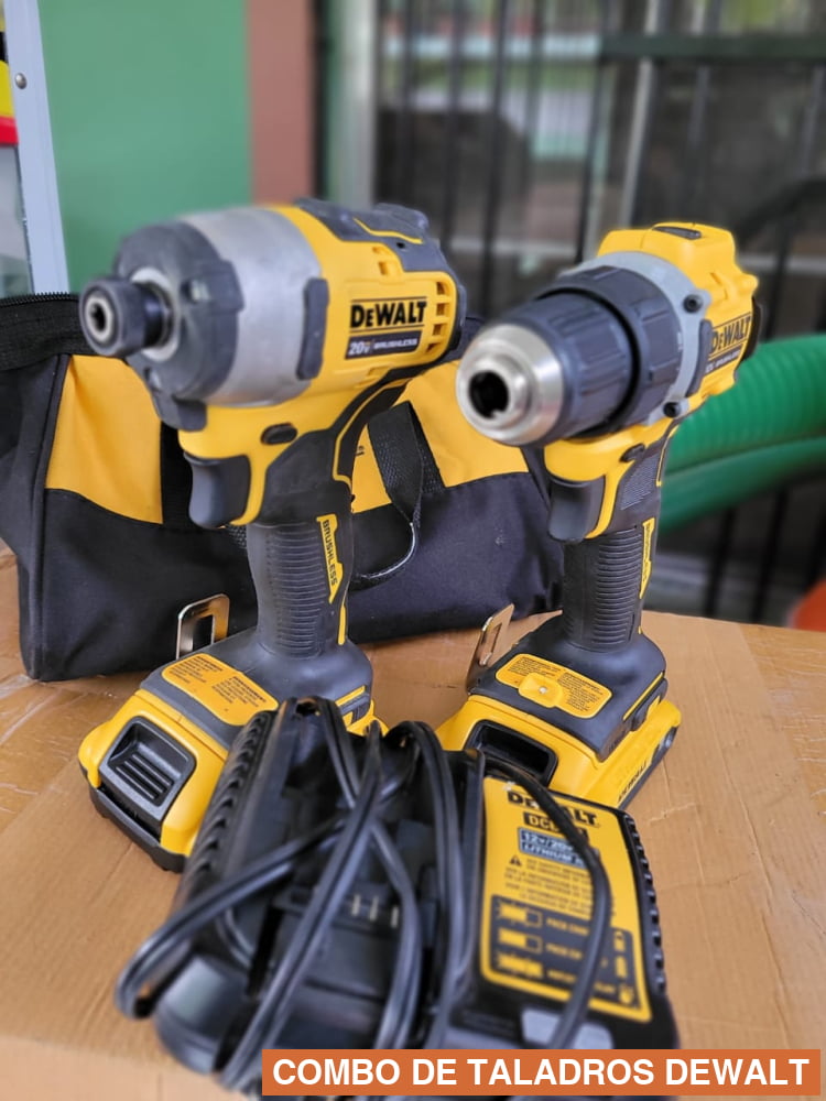 COMBO DE TALADROS DEWALT