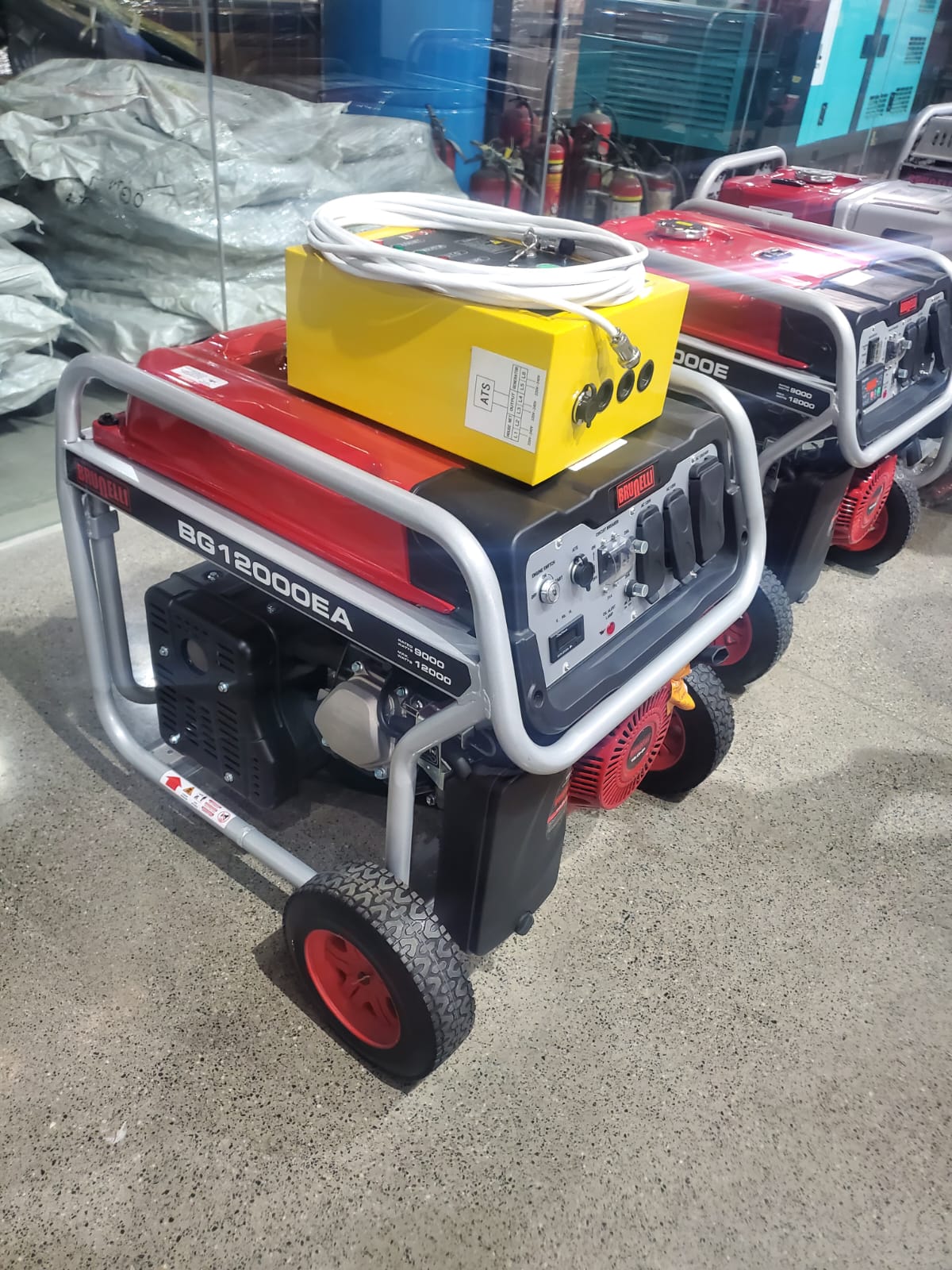 GENERADOR BRUNELLI DE 12 KW CON TRANSFERENCIA