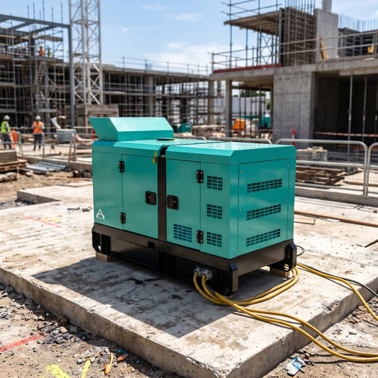 Industrial Diesel Generator — Estilo de Vida - Producto en Uso | Generated by Modelize