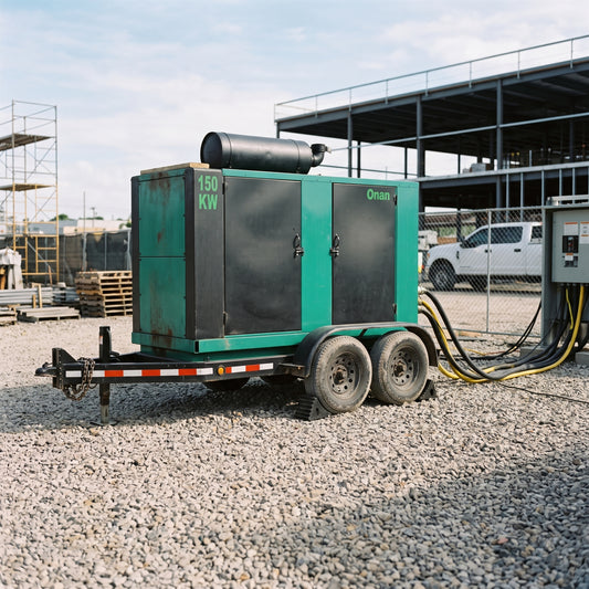 Industrial Towable Generator — Estilo de Vida - Producto en Uso | Generated by Modelize
