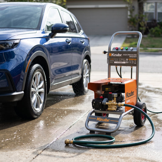 Electric High-Pressure Washer — Estilo de Vida - Producto en Uso | Generated by Modelize