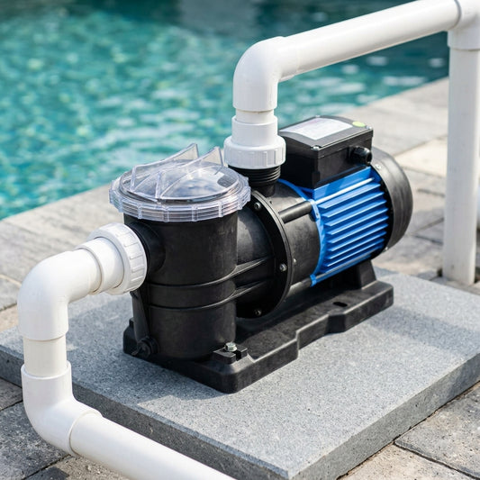 Swimming pool water pump — Estilo de Vida - Producto en Uso | Generated by Modelize