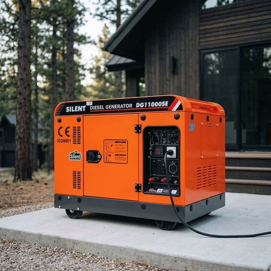 Industrial Diesel Generator — Estilo de Vida - Producto en Uso | Generated by Modelize