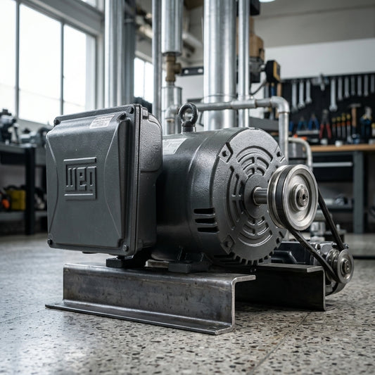 Industrial electric motor — Estilo de Vida - Producto en Uso | Generated by Modelize