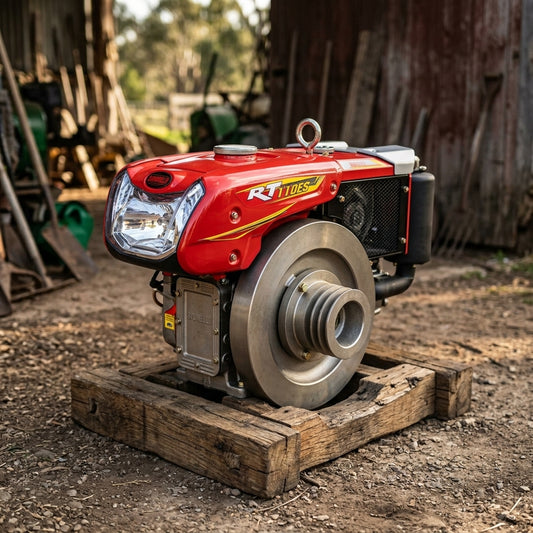 Stationary diesel engine — Estilo de Vida - Producto en Uso | Generated by Modelize