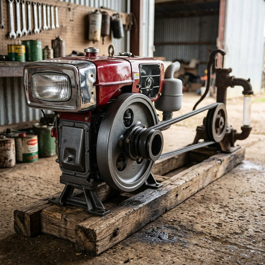 Stationary Diesel Engine — Estilo de Vida - Producto en Uso | Generated by Modelize