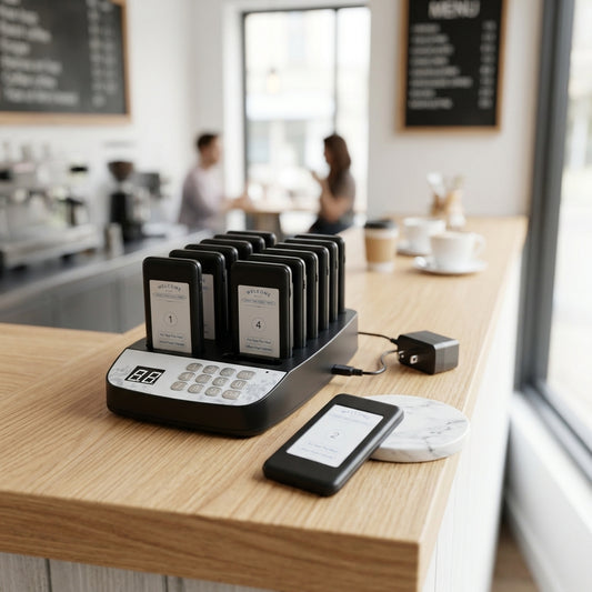Wireless guest paging system — Estilo de Vida - Producto en Uso | Generated by Modelize