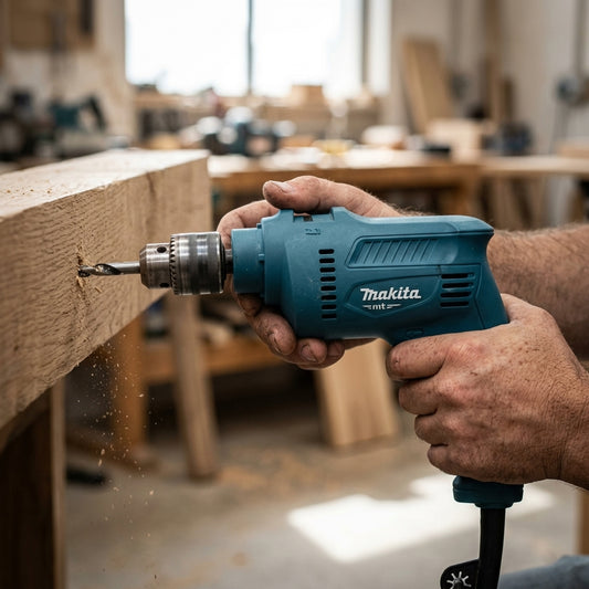 Corded Rotary Hammer Drill — Estilo de Vida - Producto en Uso | Generated by Modelize