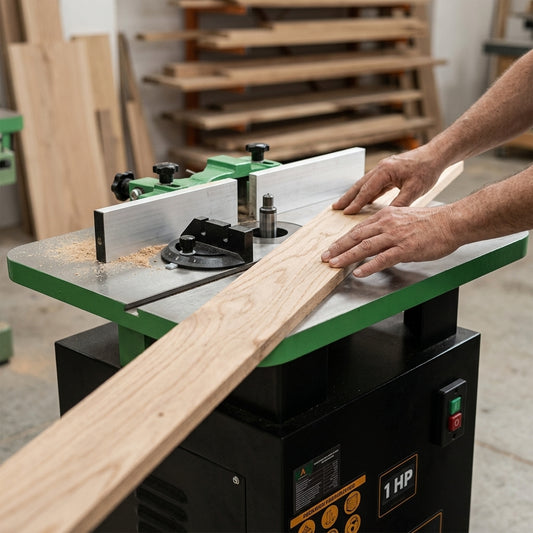 Industrial wood shaper — Estilo de Vida - Producto en Uso | Generated by Modelize