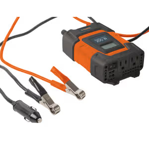 INVERSOR DE CORRIENTE PORTATIL 200W C/PUERTO USB TRUPER