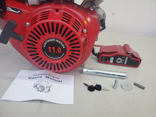MOTOR A GASOLINA CON ARRANQUE ELECTRICO RYK DE 11 HP