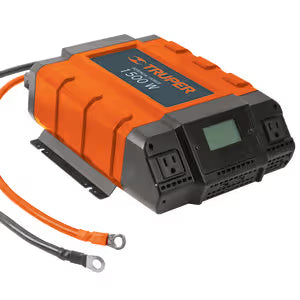 INVERSOR DE CORRIENTE PORTATIL DE 1500W C/PUERTO USB TRUPER