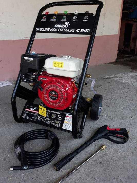 HIDROLAVADORA A COMBUSTIBLE COBRA DE 2,500 LIBRAS DE PRESION