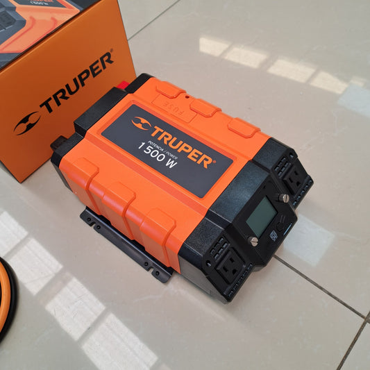 INVERSOR TRUPER DE 1,500 WATTS