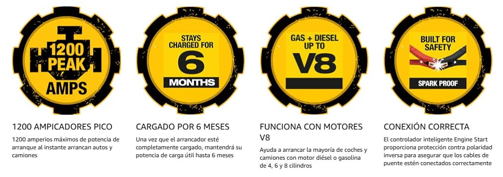 ARRANCADOR DE CARROS CATERIPILLAR DE 1200 AMPERIOS