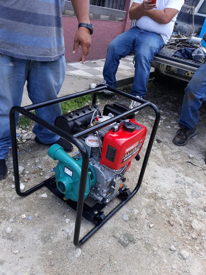 MOTOBOMBA DIESEL DE ALTA PRESION DE 2 PULGADAS BRUNELLI