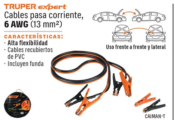 JUMPER PARA CARRO DE 3.5 METROS  - 350 AMPERIOS