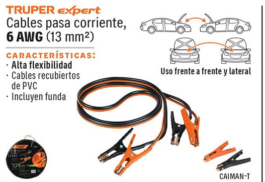 JUMPER PARA CARRO DE 3.5 METROS - 350 AMPERIOS