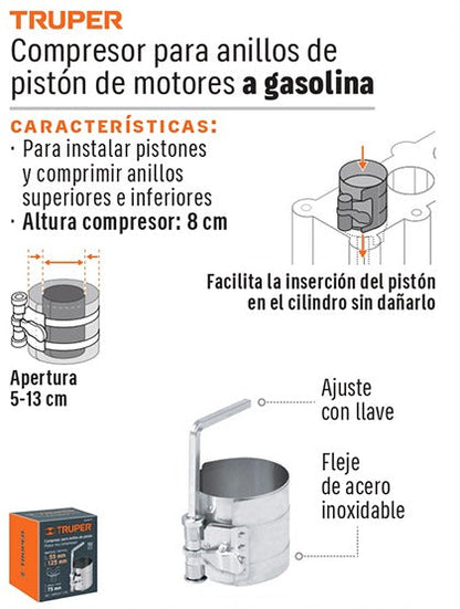 COMPRIMIDOR ANILLOS PISTON CO-AN-PI TRUPER
