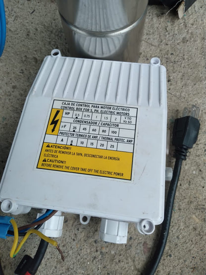 BOMBA SUMERGIBLE TRUPER DE 1/2 HP