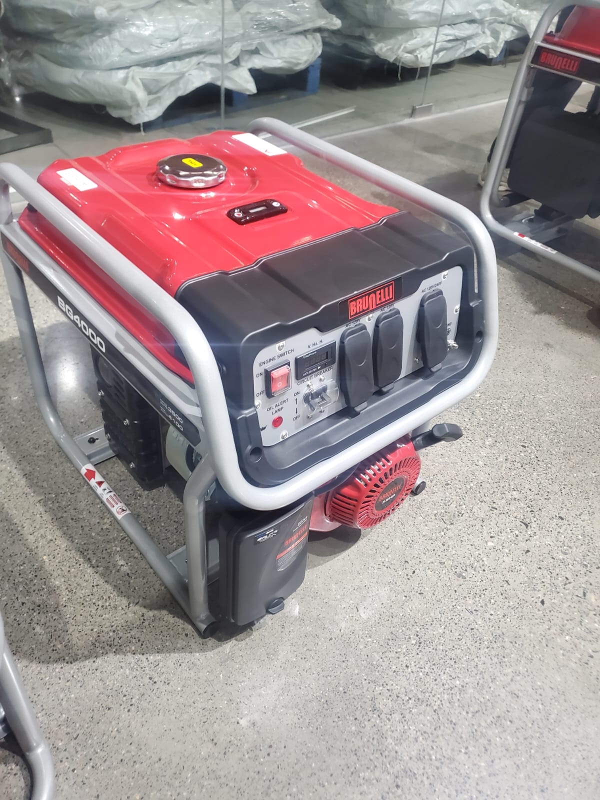 GENERADOR BRUNELLI 4100 WATTS