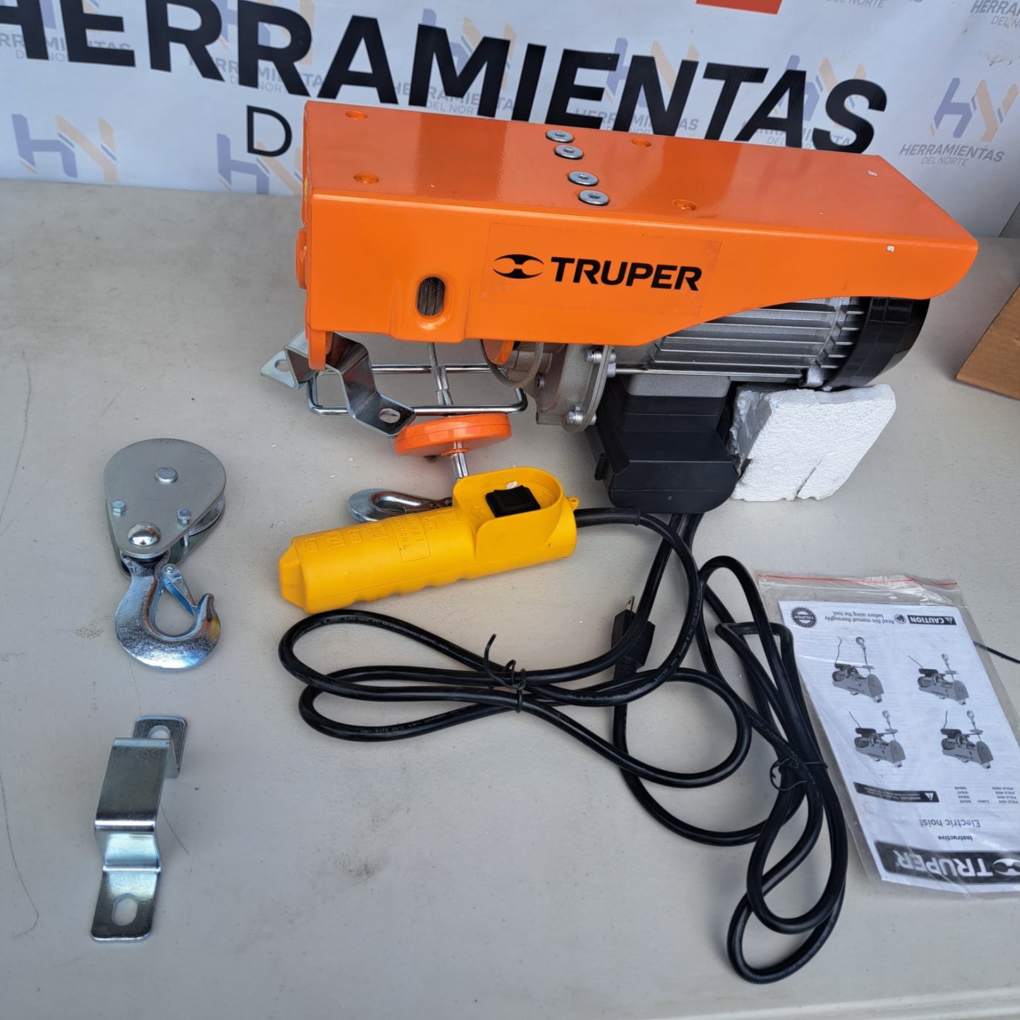 TECLE ELECTRICO TRUPER DE 800 KG