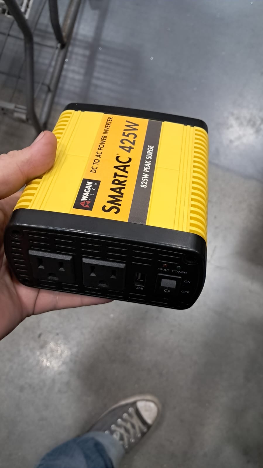 MINI INVERSOR WAGAN TECH DE 425 WATTS