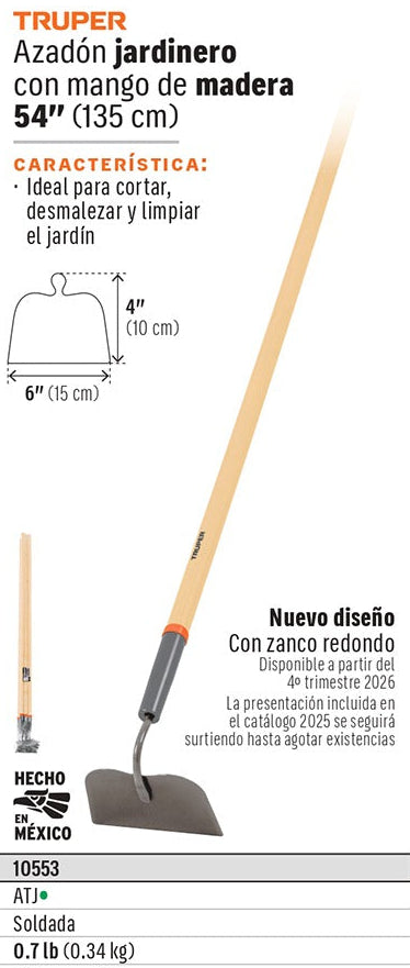 AZADON C/MANGO JARDINERO ATJ TRUPER
