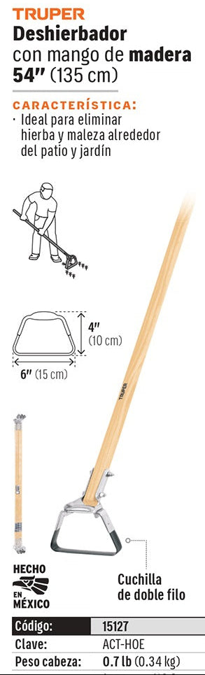 DESHIERBADOR ACT-HOE TRUPER