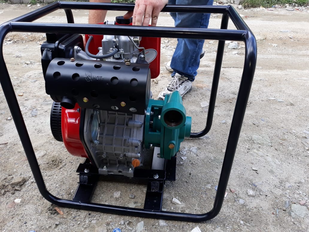 MOTOBOMBA DIESEL DE ALTA PRESION DE 2 PULGADAS BRUNELLI