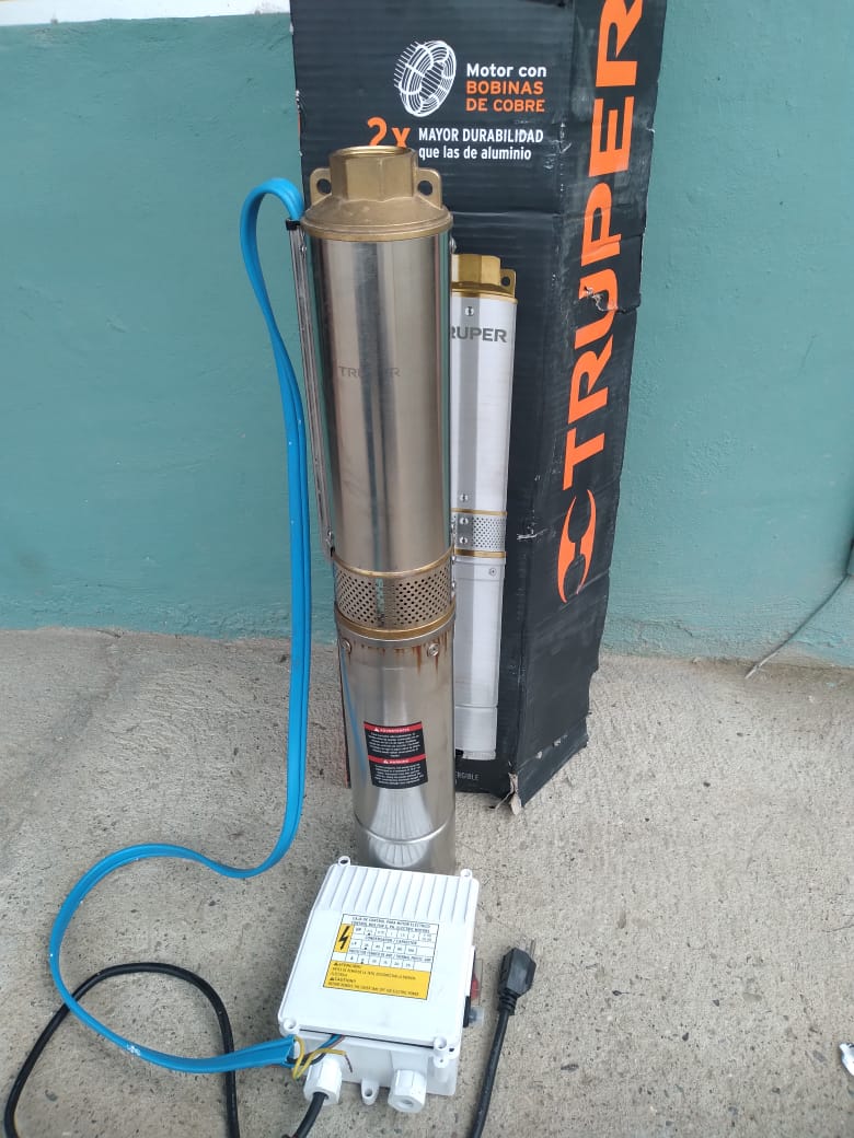 BOMBA SUMERGIBLE TRUPER DE 1/2 HP