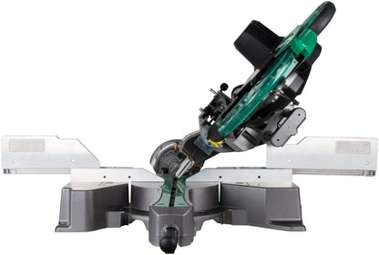 SIERRA INGLETADORA TELESCOPICA DE DOBLE BISEL HITACHI DE 12 PULGADAS