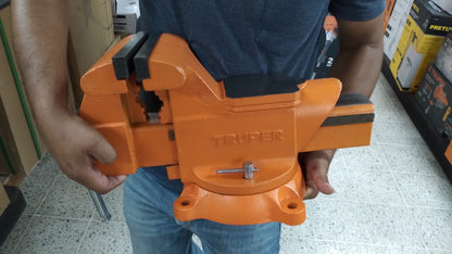 PRENSA DE BANCO INDUSTRIAL DE 8 PULGADAS TRUPER