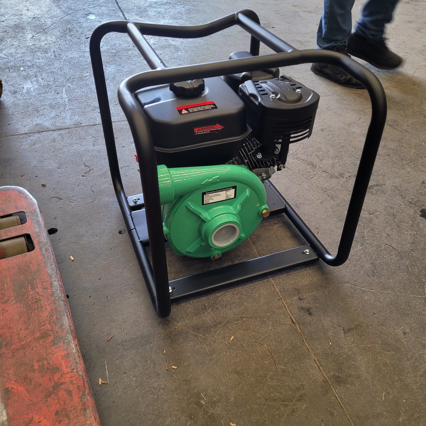 BOMBA DE AGUA DE PRESION 7 HP A GASOLINA