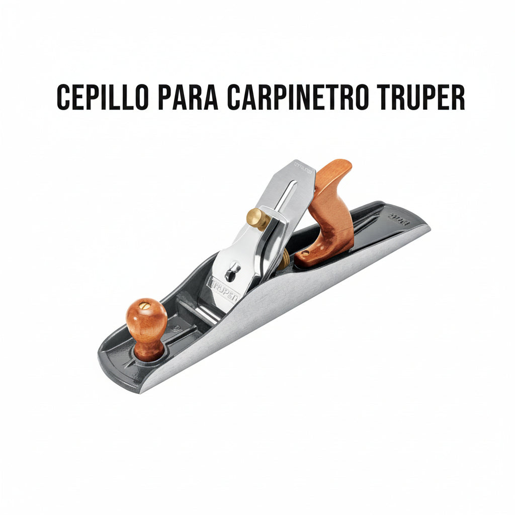 CEPILLO PARA CARPINTERO TRUPER CON REPUESTO