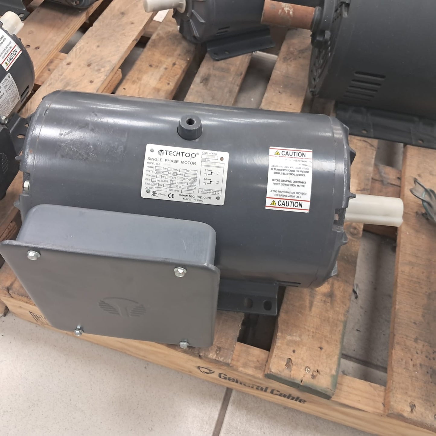 MOTOR TECHTOP DE 5 HP