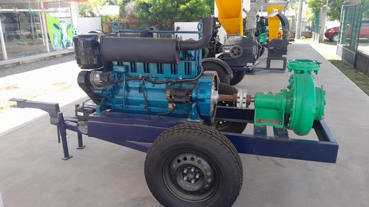 BOMBA DE REMOLQUE CENTRIFUGA INDUSTRIAL DIESEL DE 66 HP