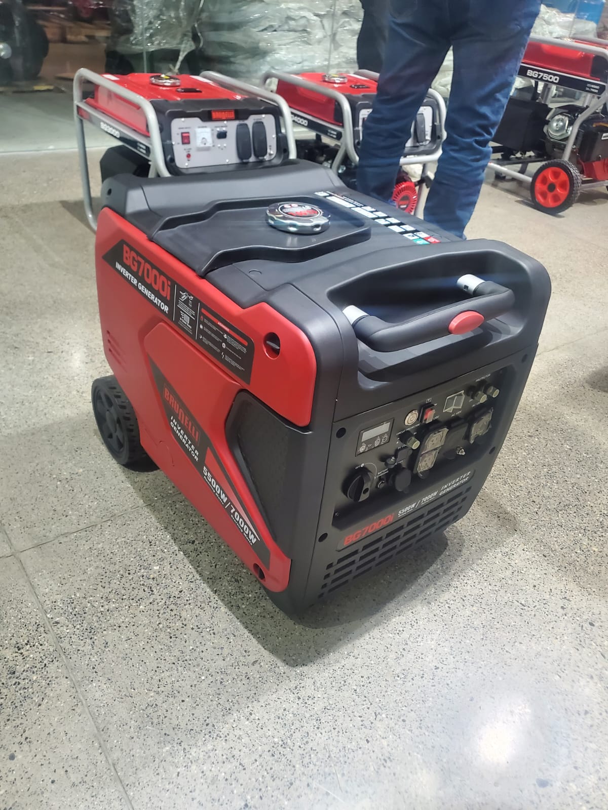 GENERADOR SILENCIOSO BRUNELLI DE 7000 WATTS
